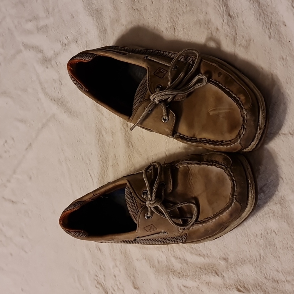 Iconic Tan Sperry Top-sider Size 10M Boat Shoes